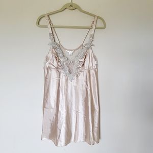 Flora Nikrooz Champagne Lace Chemise